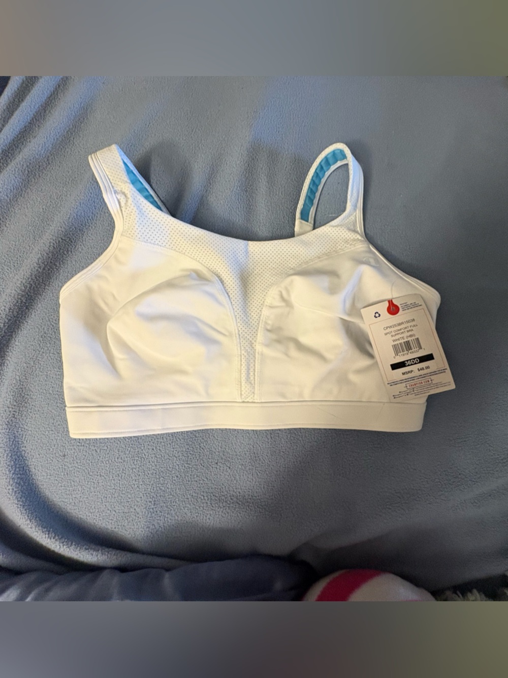NWT-28-30 D-Champion Sports Bra
stretch,support straps razorback performance - Picture 2 of 10